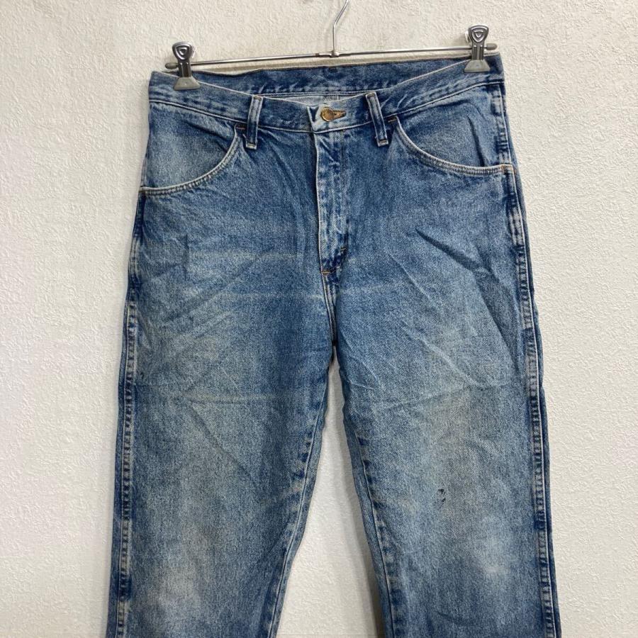 RUSTLER デニムパンツ W33 ブルー ラスラー ジップアップ メキシコ製 