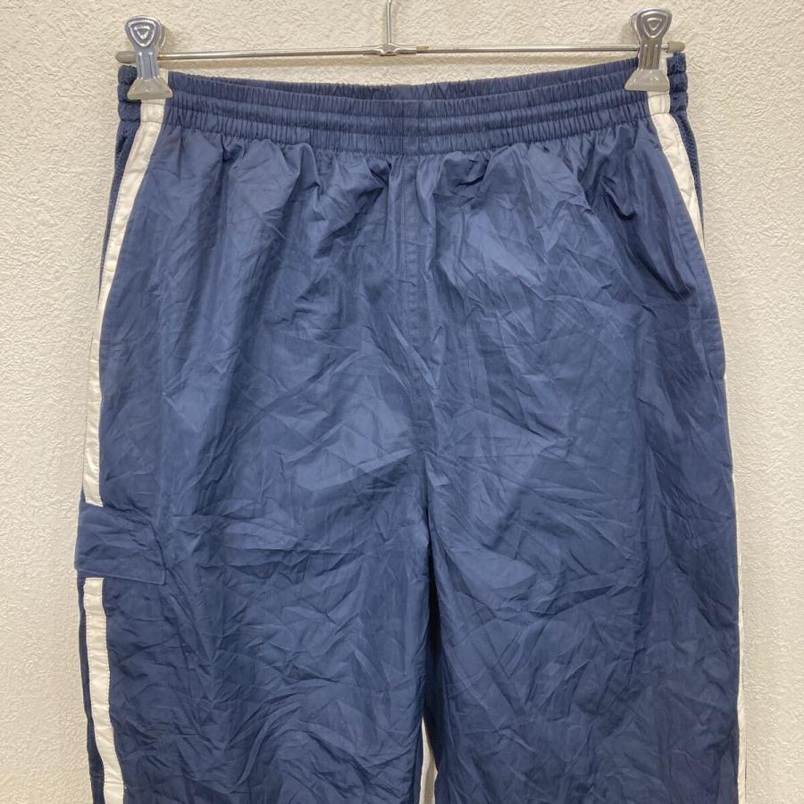 Reebok ジャージパンツ L ネイビー リーボック ナイロンパンツ サイド