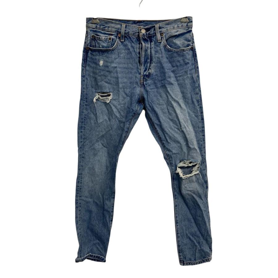 Levi's 501 デニムパンツ S ブルー リーバイス ボタンフライ