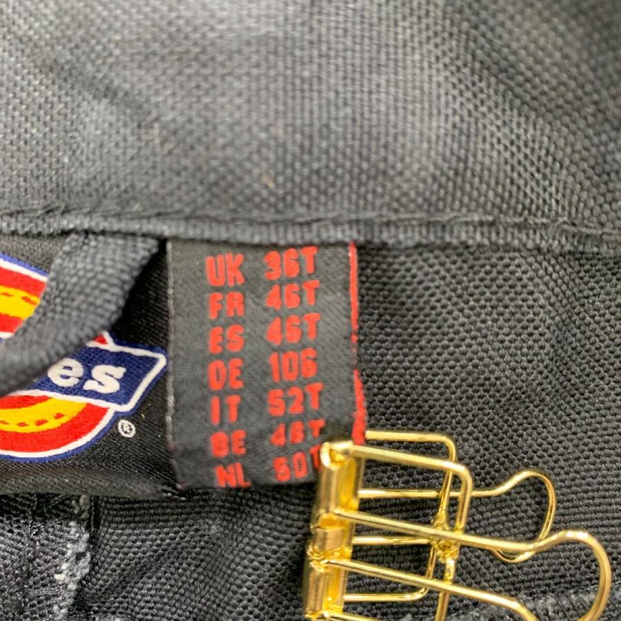 Dickies ワークパンツ XL〜 ブラック ディッキーズ ジップアップ