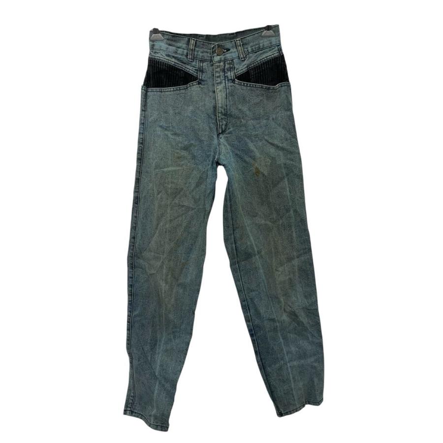 GUESS デニムパンツ W27 ライトブルー ゲス ジップアップ アメカジ 