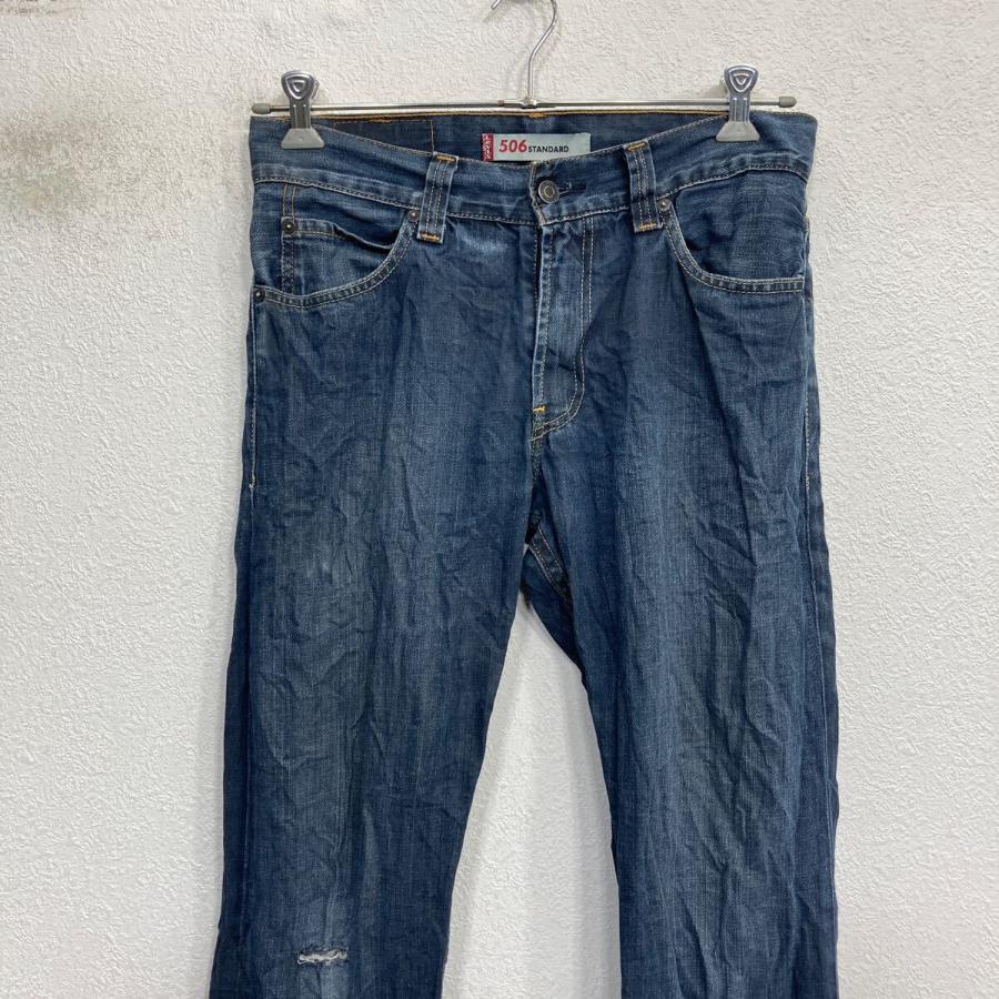 Levi's 506 デニムパンツ W32 ブルー リーバイス ジップアップ