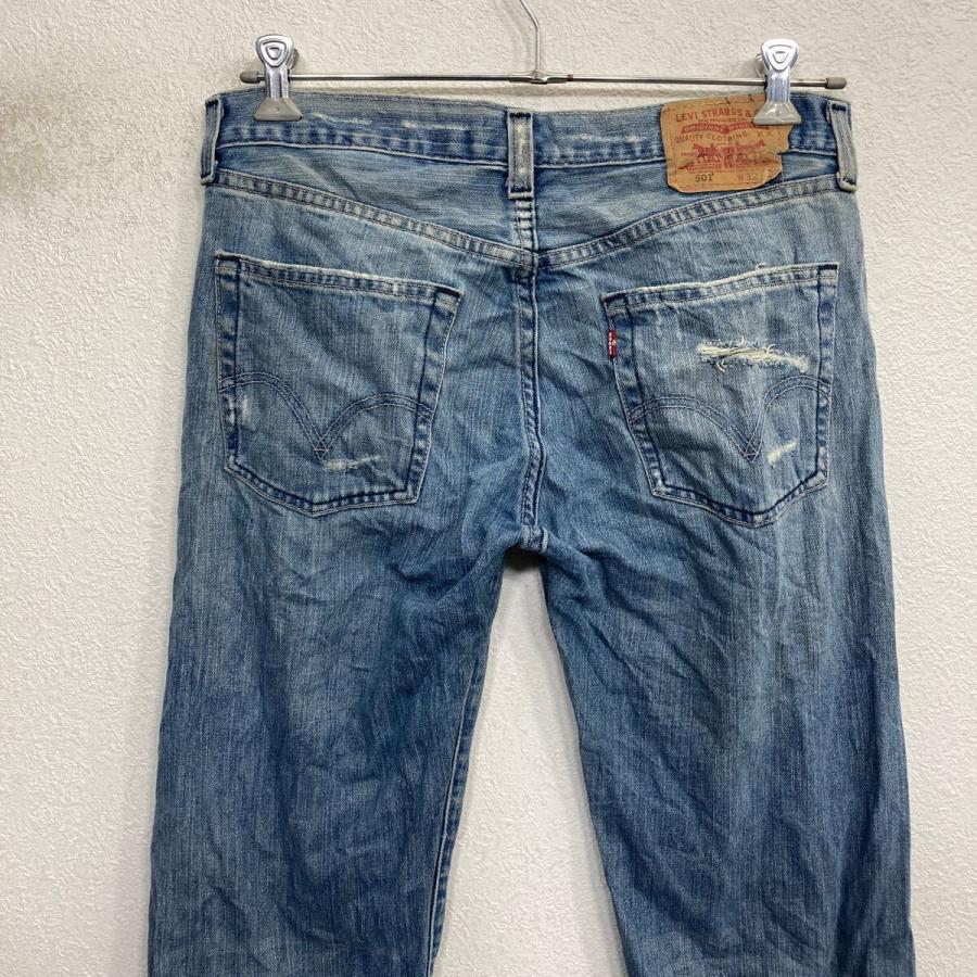 Levi's 501 デニムパンツ W32 ブルー リーバイス ボタンフライ