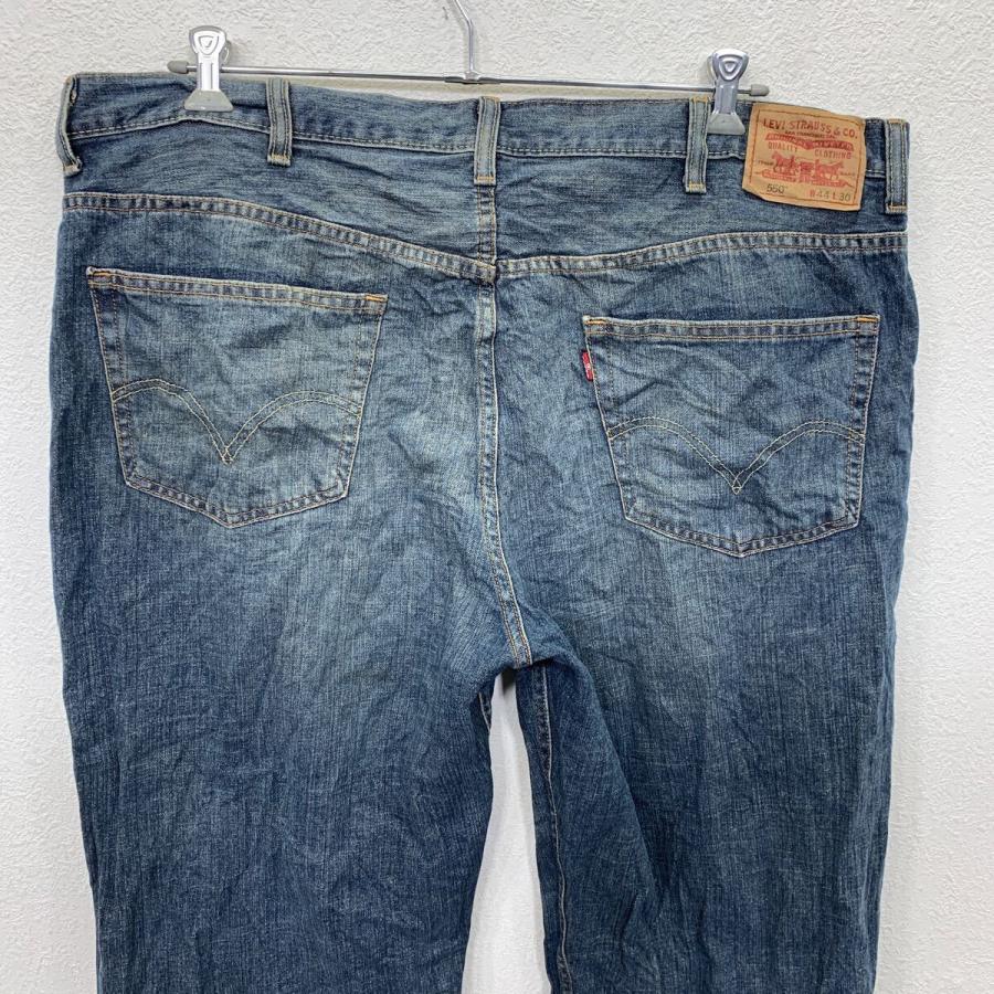 Levi's 550 デニムパンツ W44 ブルー リーバイス ジップアップ