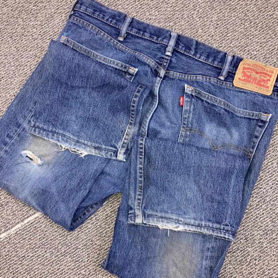 Levi's 505 デニムパンツ W38 インディゴブルー リーバイス ジップ