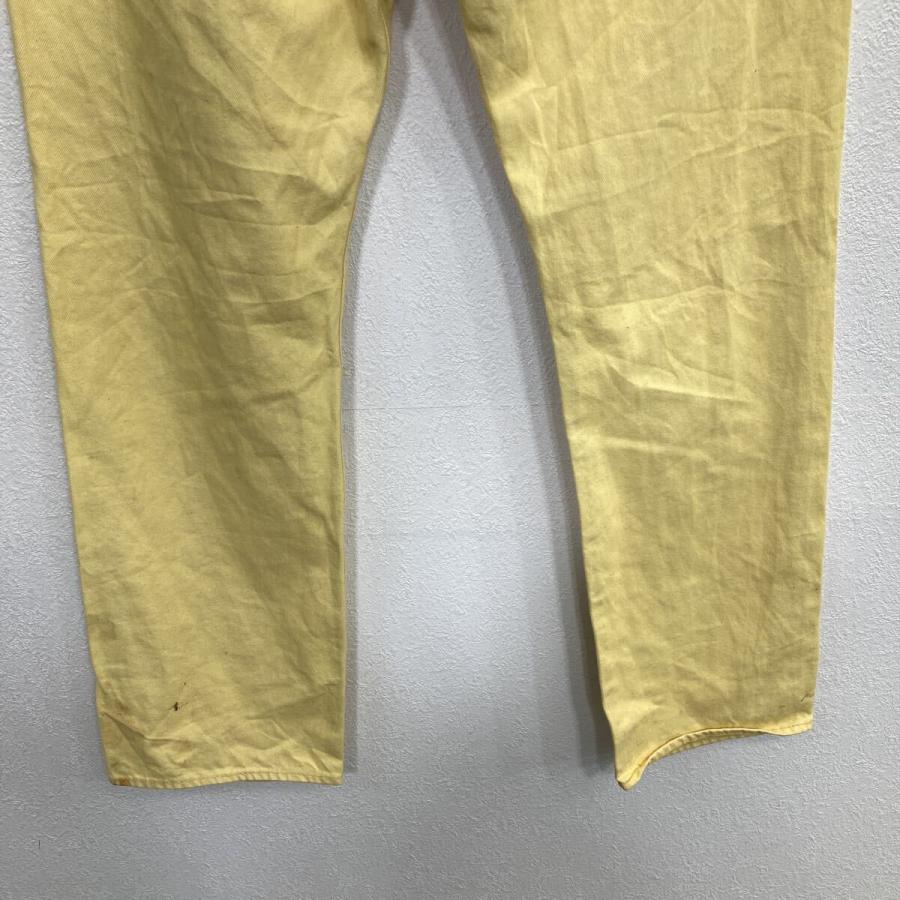 Levi's 501 デニムパンツ W38 イエロー リーバイス ボタンフライ