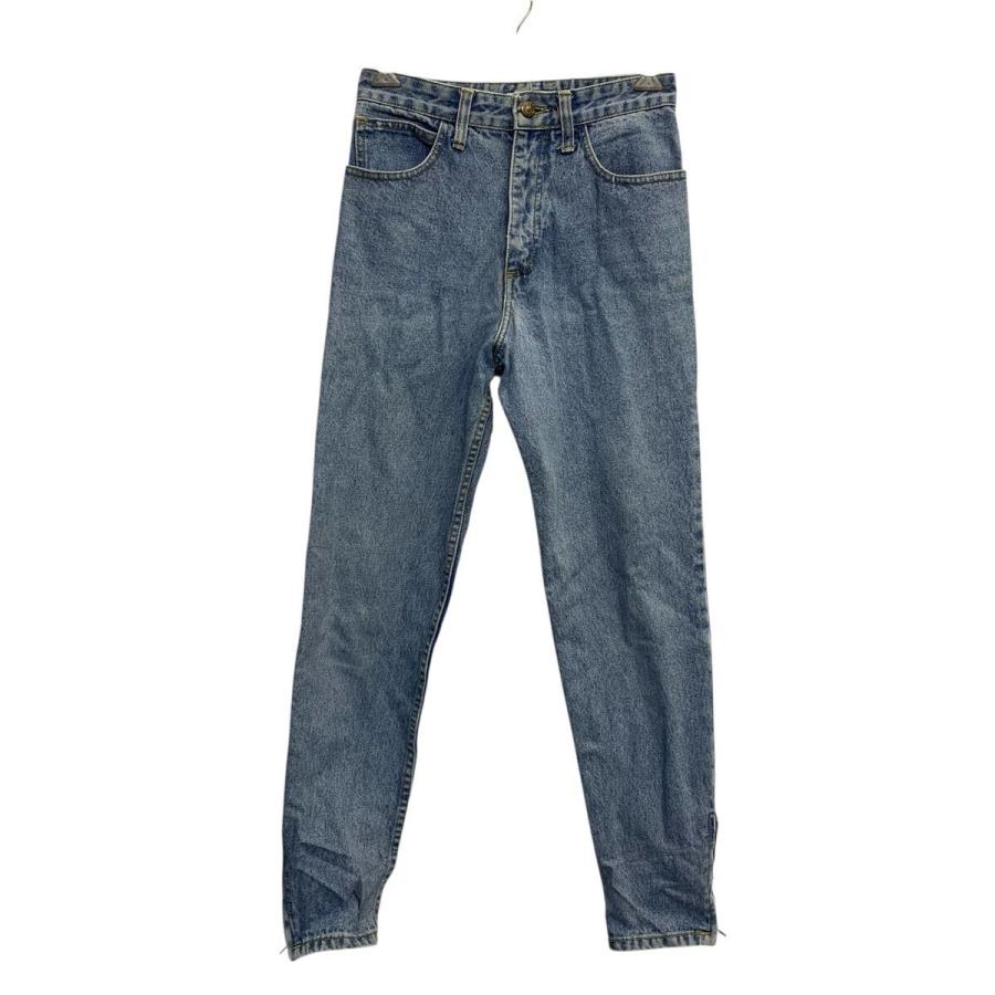 GUESS デニムパンツ W28 ライトブルー ゲス ジップアップ 90s ジーンズ 