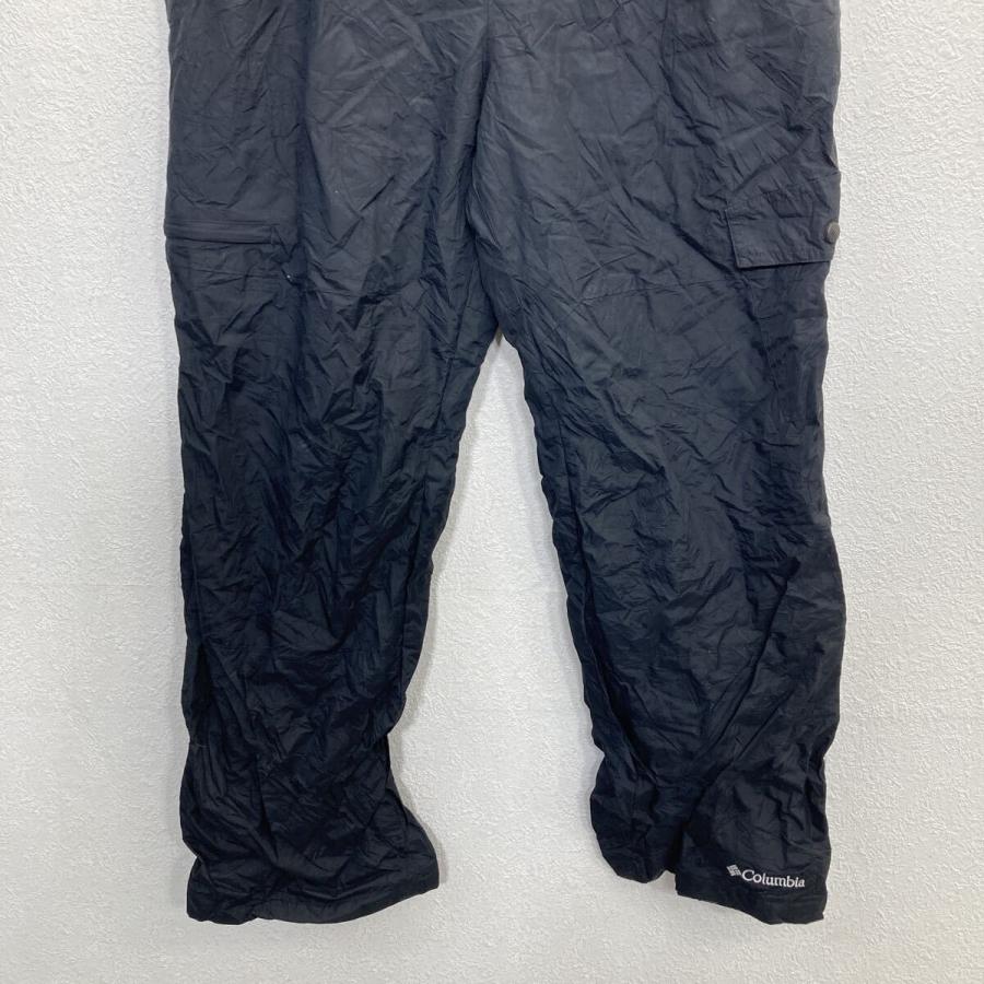 Columbia ナイロンパンツ M ブラック コロンビア ジップアップ カーゴ