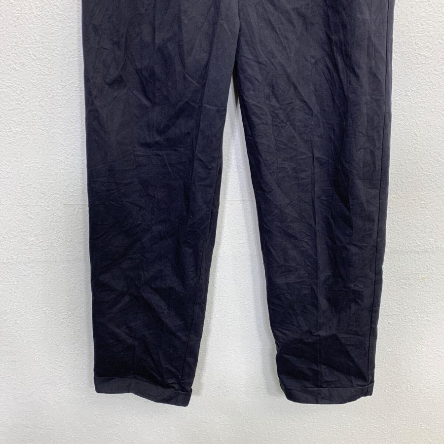 ROUNDTREE & YORKE スラックスパンツ W34 ブラック ラウンドツリー