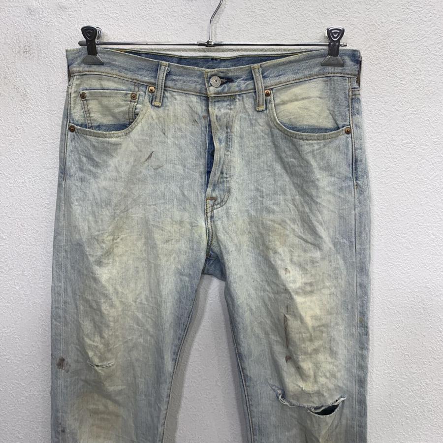 ⠀*様 Levi's 501 W32 ライトブルーデニム Levi's 501 デニムパンツ W32 ライトブルー リーバイス ボタンフライ