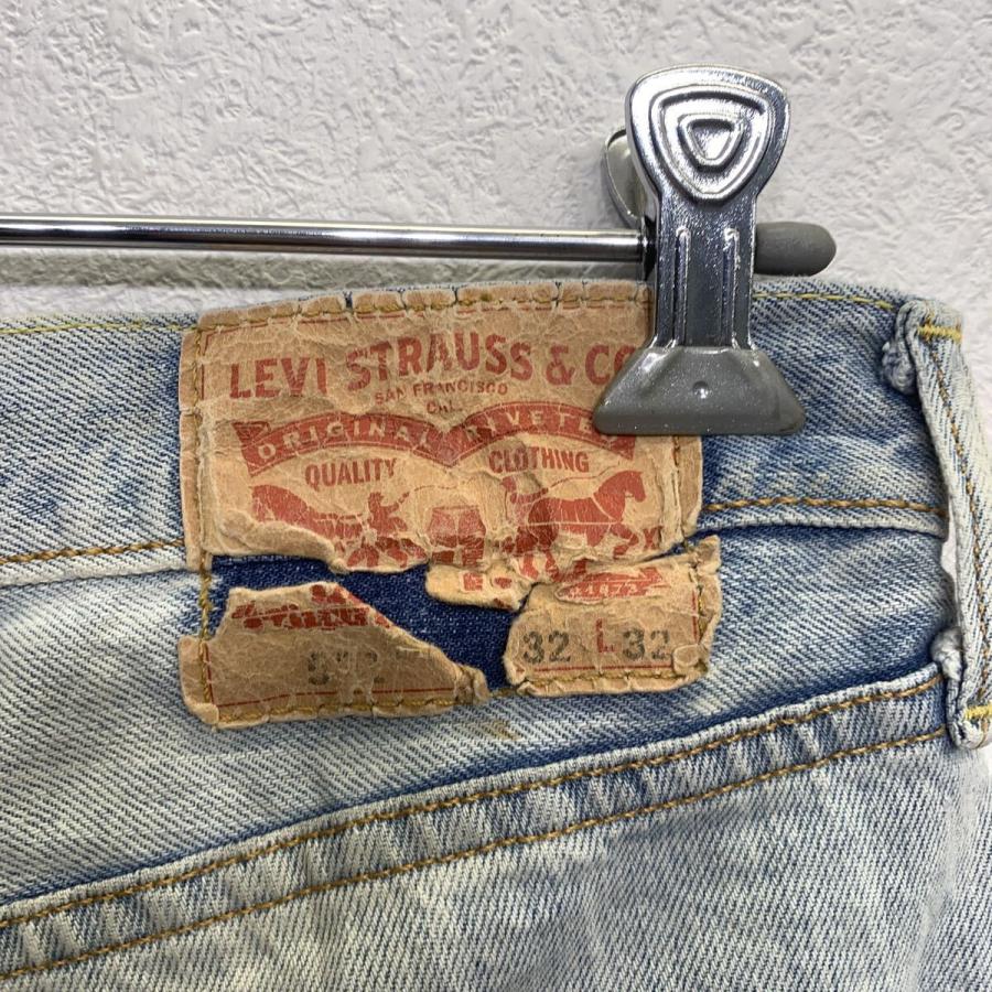 ⠀*様 Levi's 501 W32 ライトブルーデニム Levi's 501 デニムパンツ W32 ライトブルー リーバイス ボタンフライ