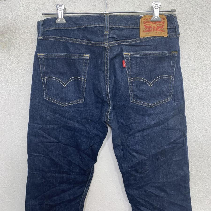 Levi's 513 W32 ブルー リーバイス メキシコ製 ジップアップ