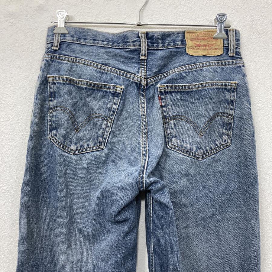 Levi's 560 デニムパンツ W32 インディゴブルー リーバイス ジップ