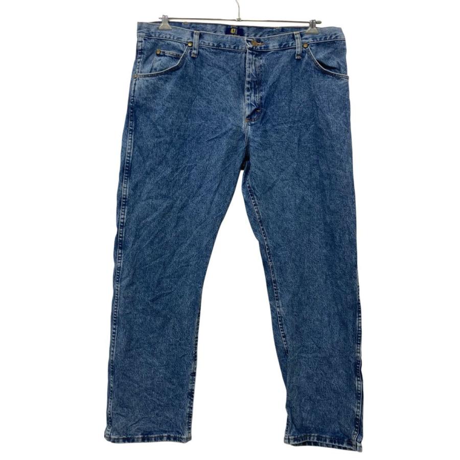 Wrangler デニムパンツ W38 インディゴブルー ラングラー ジップアップ 
