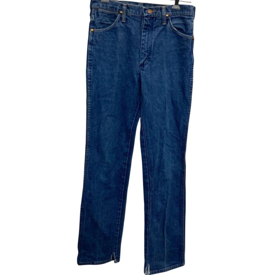 Wrangler デニムパンツ W30 ブルー ラングラー ジップアップ