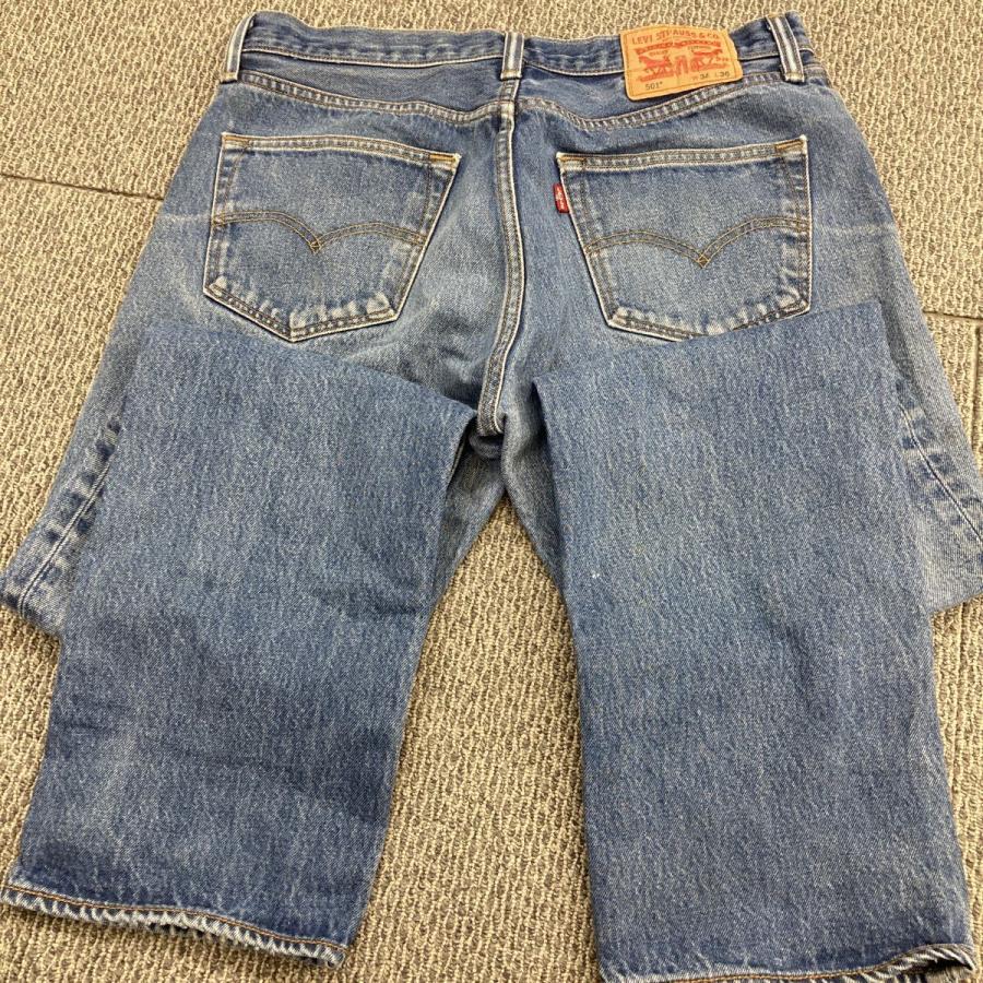 Levi's 501 デニムパンツ W34 インディゴブルー リーバイス ボタン