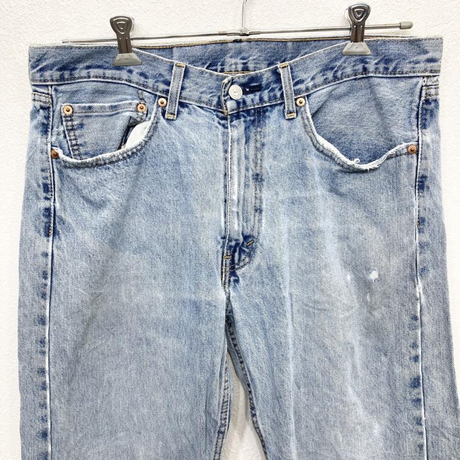 Levi's 505 デニムパンツ W36 アイスブルー リーバイス ジップフライ
