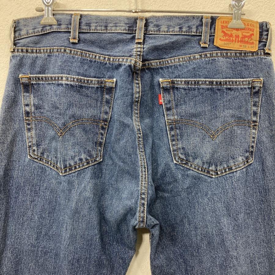 Levi's 505 デニムパンツ W38 インディゴブルー リーバイス ジップ
