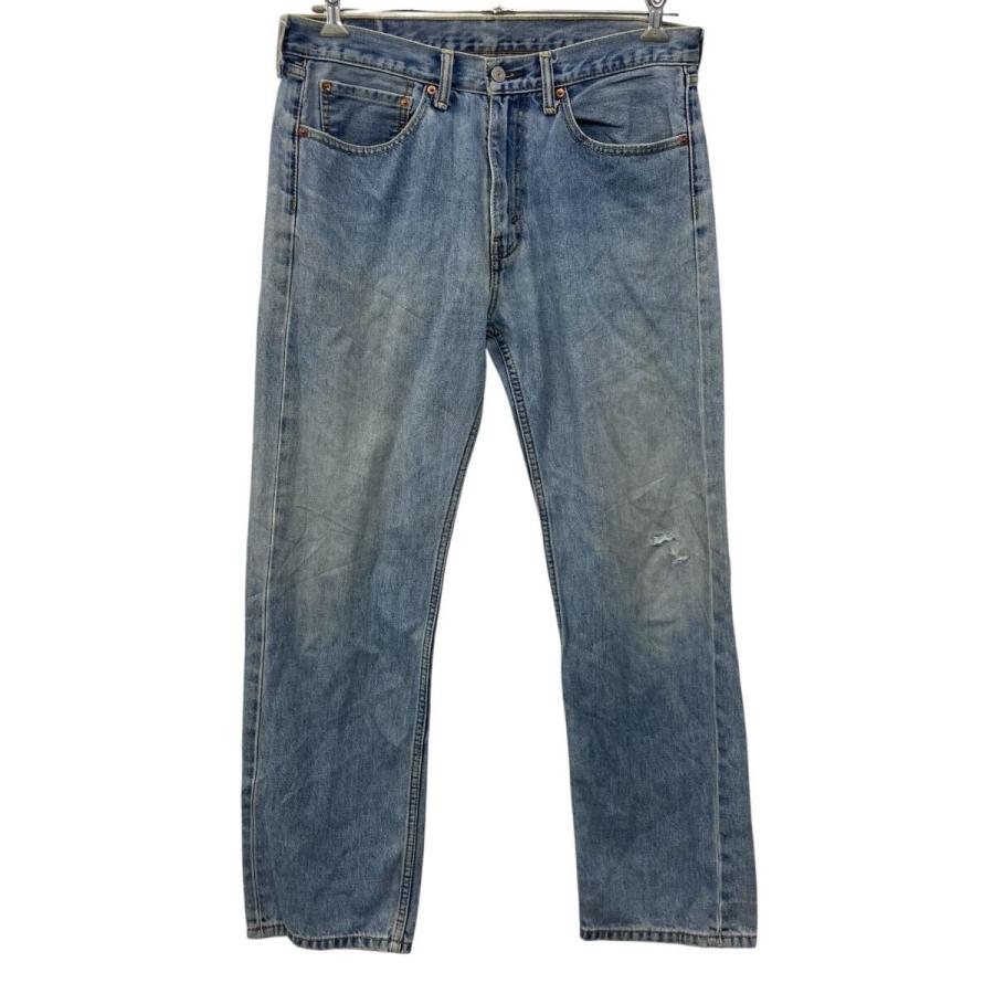 Levi's 505 デニムパンツ W34 インディゴブルー リーバイス ジップ