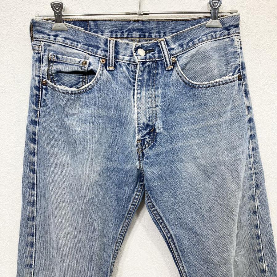 Levi's 505 デニムパンツ W32 アイスブルー リーバイス ジーンズ