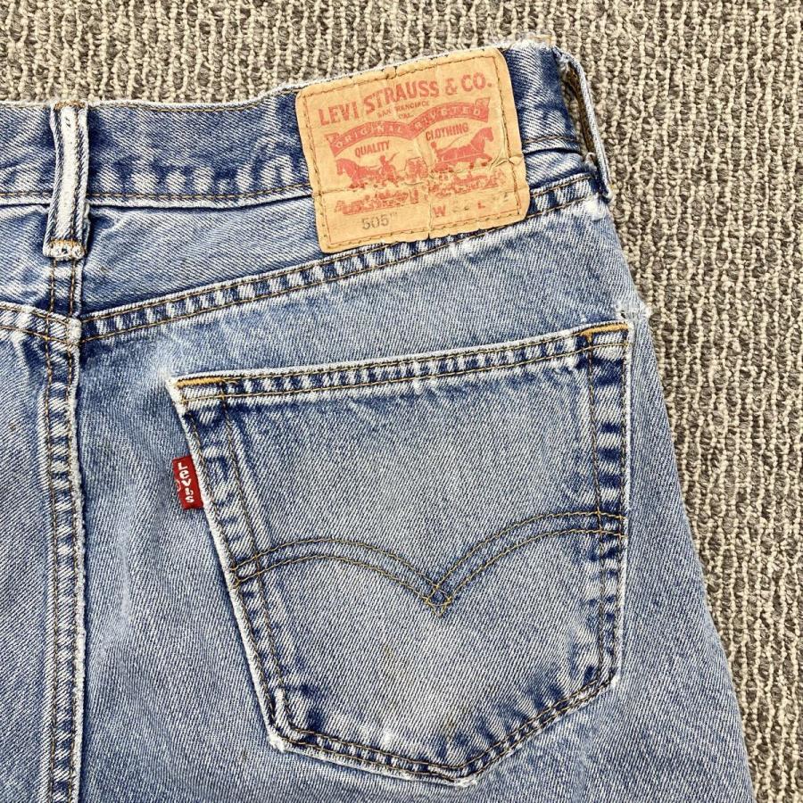 Levi's 505 デニムパンツ W32 アイスブルー リーバイス ジーンズ
