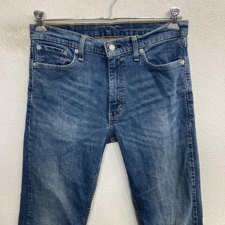 Levi's 513 デニムパンツ W33 ブルー リーバイス ジップアップ