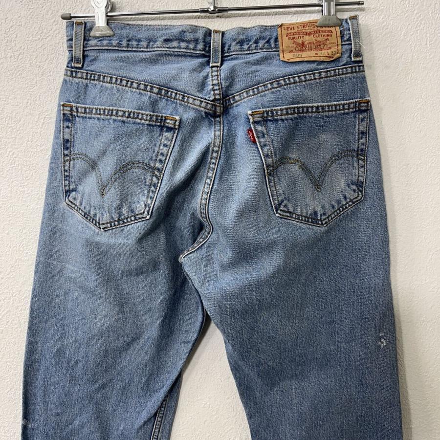 ◆00s USA製 Levi's 505 W32リーバイス ジーンズインディゴ Levi's 505 デニムパンツ W32 インディゴブルー リーバイス ジップ