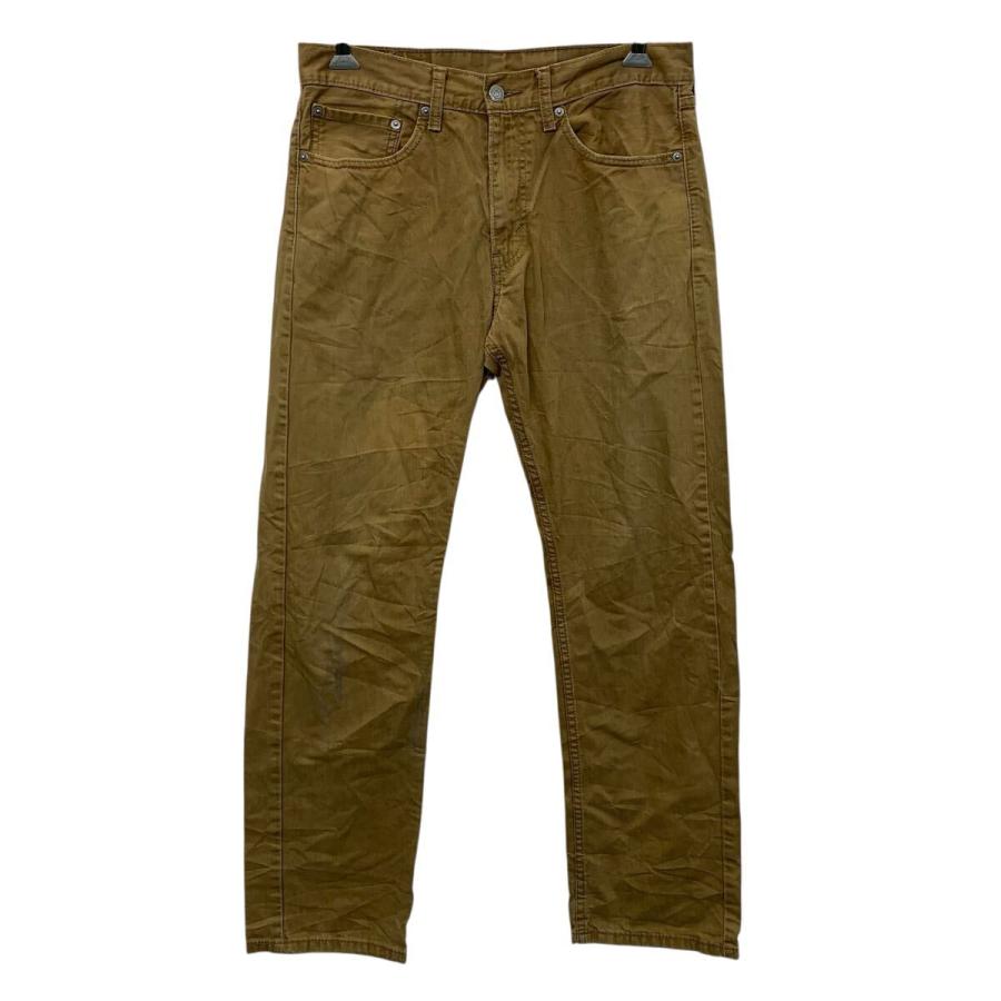 Levi's 505 デニムパンツ W32 カーキ リーバイス ジップアップ
