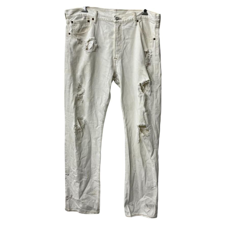 Levi's 501 デニムパンツ W36 ホワイト リーバイス メキシコ製 ボタン