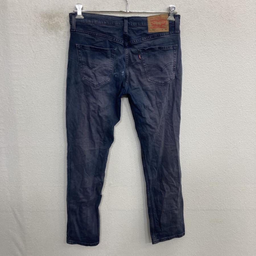 Levi's 511 デニムパンツ W33 ネイビー リーバイス ジップアップ