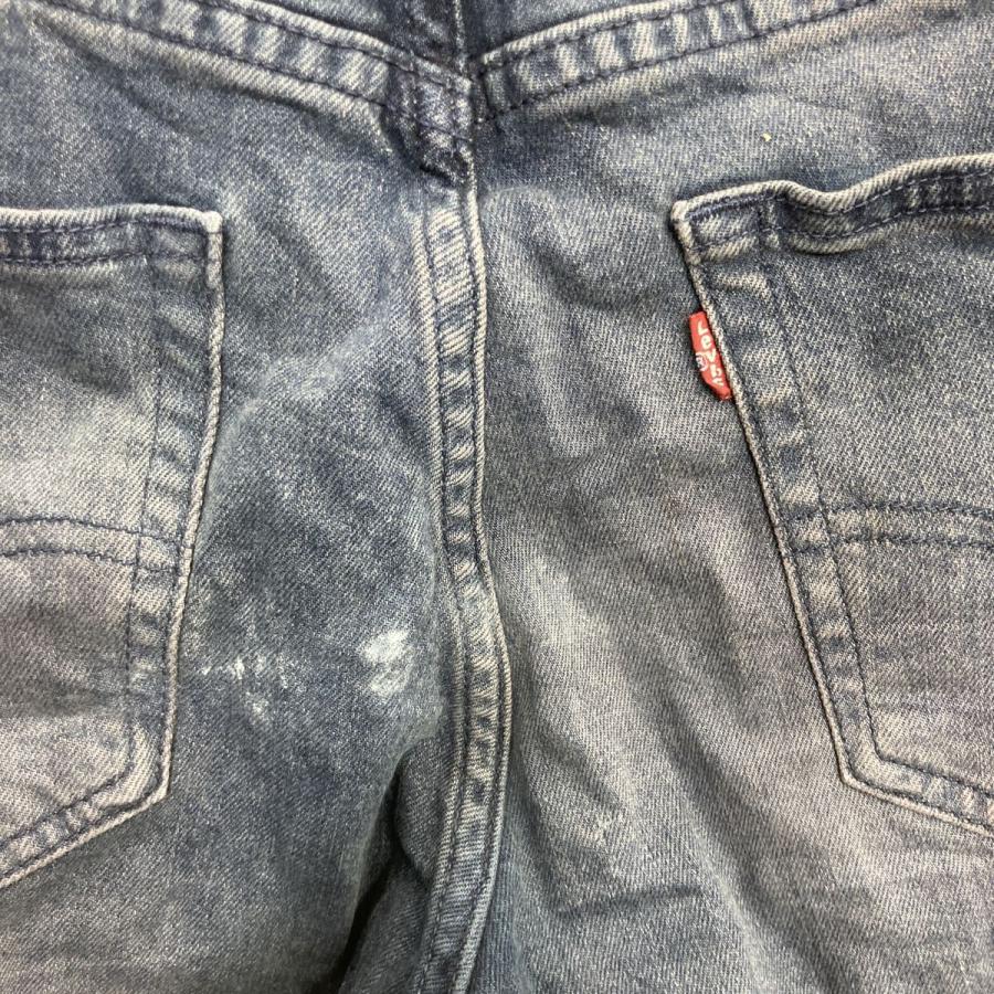 Levi's 511 デニムパンツ W33 ネイビー リーバイス ジップアップ