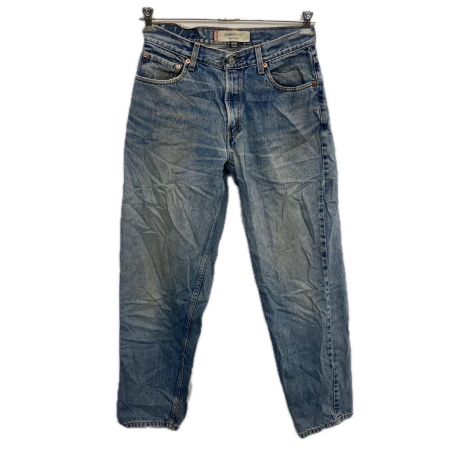 Levi's 560 デニムパンツ W29 ライトブルー リーバイス ジップアップ