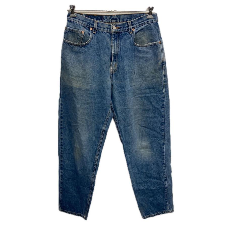 メキシコ製 Levi's 560 デニムパンツ W33 ブルー リーバイス ジップ