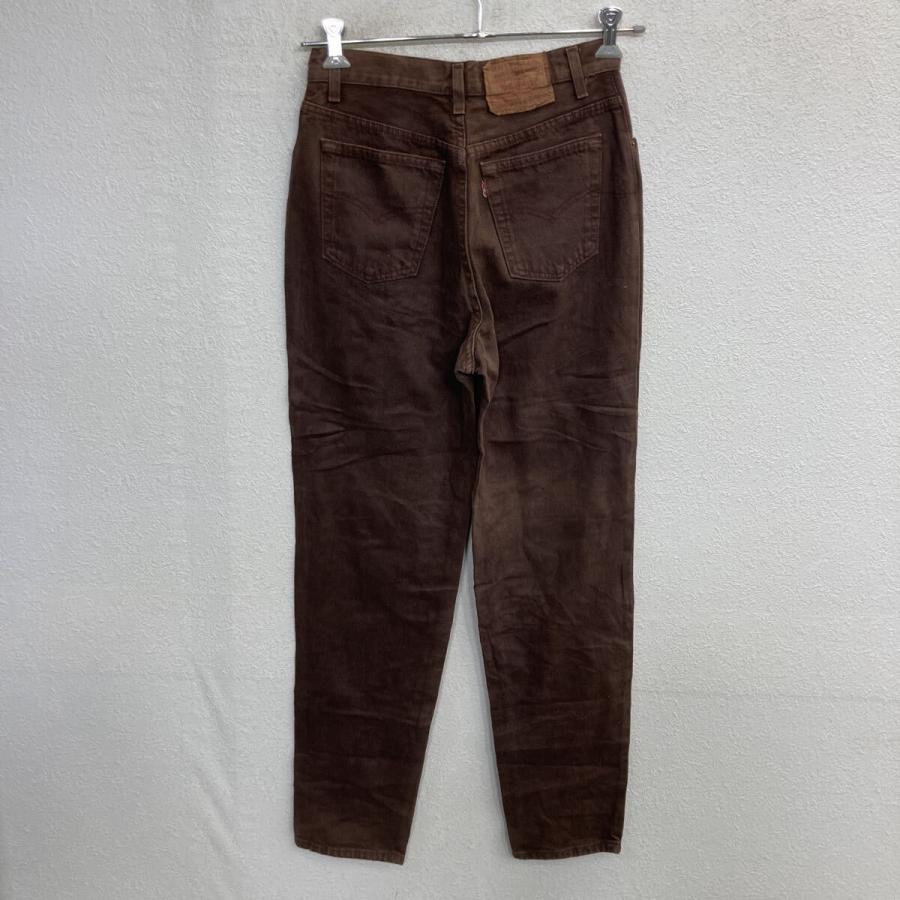 Levi's 501 デニムパンツ 11 ダークブラウン リーバイス ボタンフライ