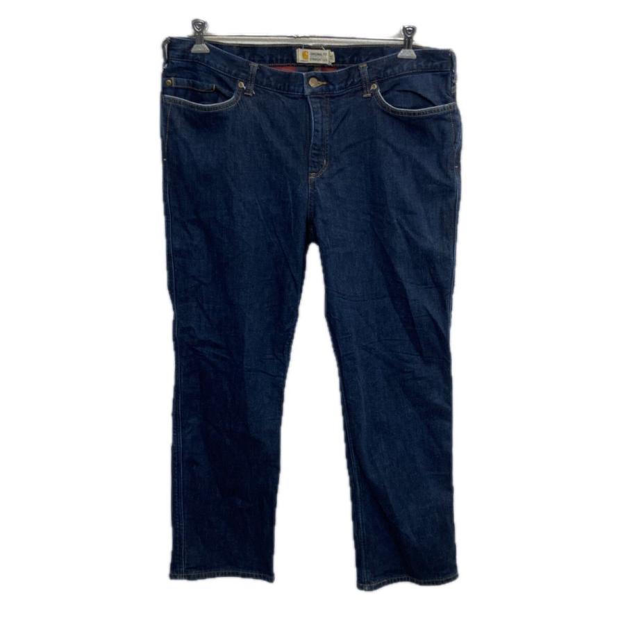 Carhartt デニムパンツ 18 インディゴ カーハート ジップアップ 