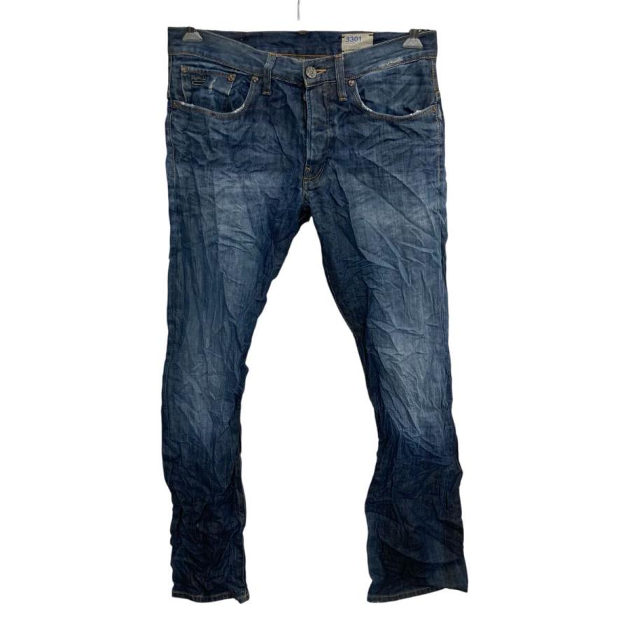 G-STAR RAW デニムパンツ W33 インディゴ ジースターロウ ボタンフライ 