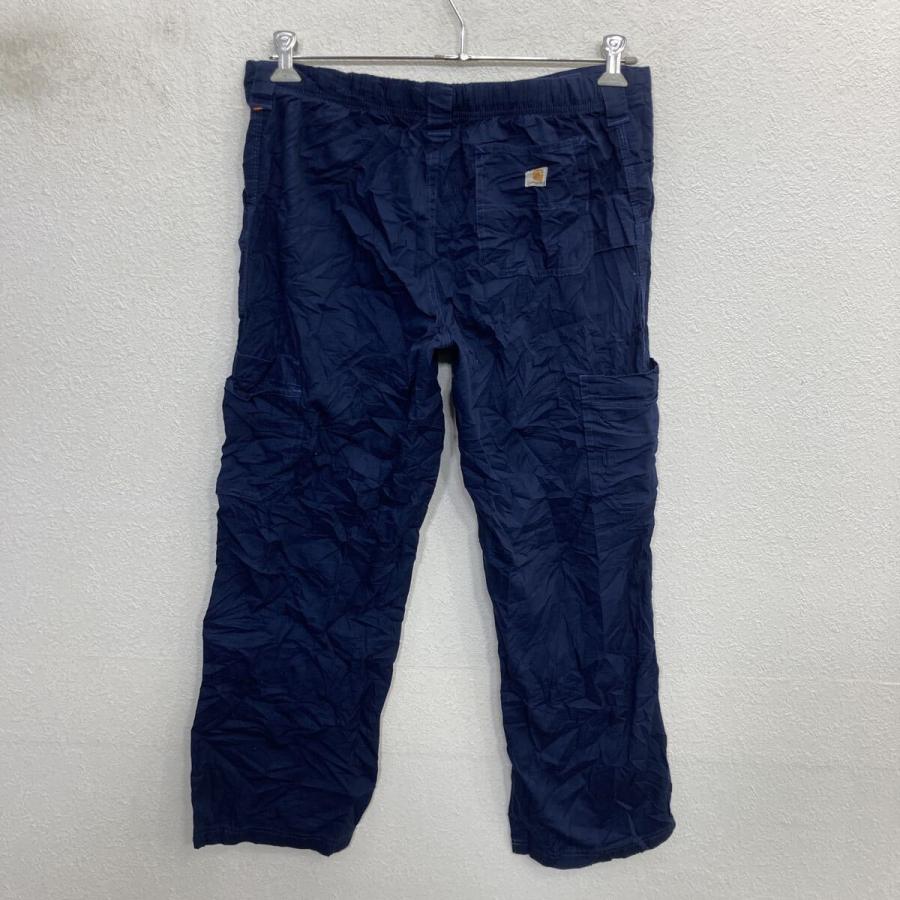 Carhartt ワークパンツ M ネイビー カーハート ジップアップ ワーク