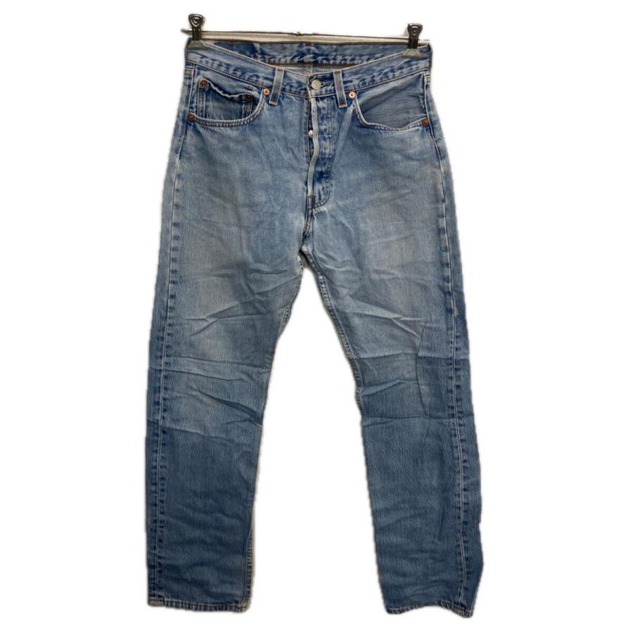 USA製 Levi's 501 デニムパンツ W32 ブルー リーバイス ボタンフライ