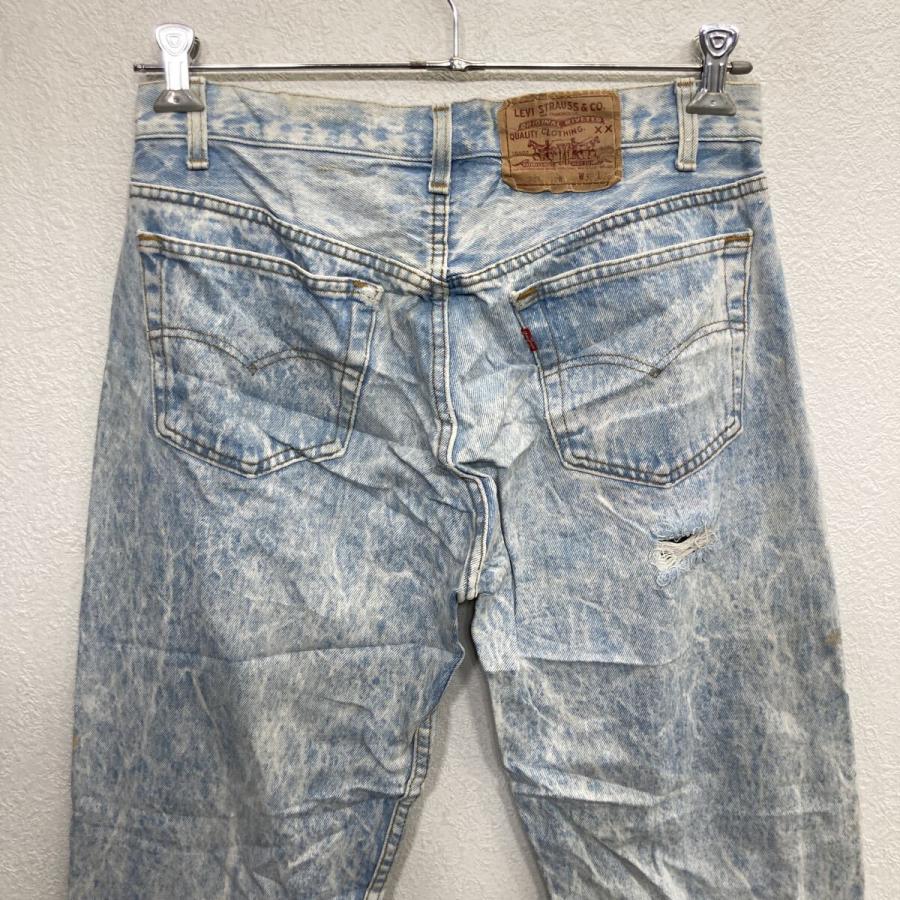 Levi's 501 デニムパンツ ボタンフライ　w38 USA製 Levi's 501 デニムパンツ W33 アイスブルー リーバイス ボタン