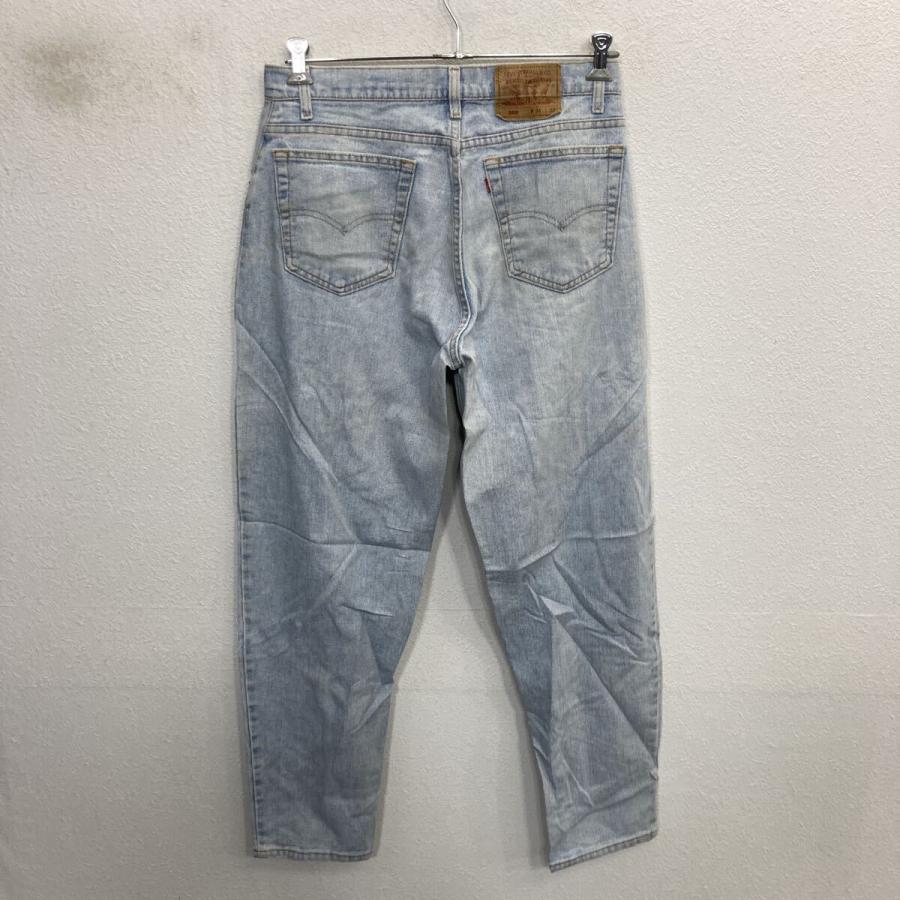 USA製 Levi's 560 デニムパンツ W34 アイスブルー リーバイス ジップ