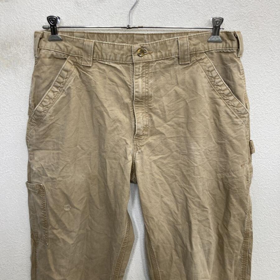 Carhartt ワークパンツ W36 ベージュ カーハート ジップアップ
