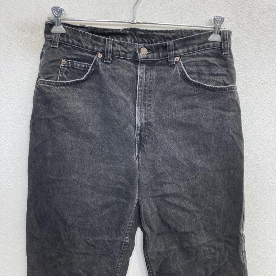 カナダ製 Levi's 634 デニムパンツ W33 ブラック リーバイス ジップ