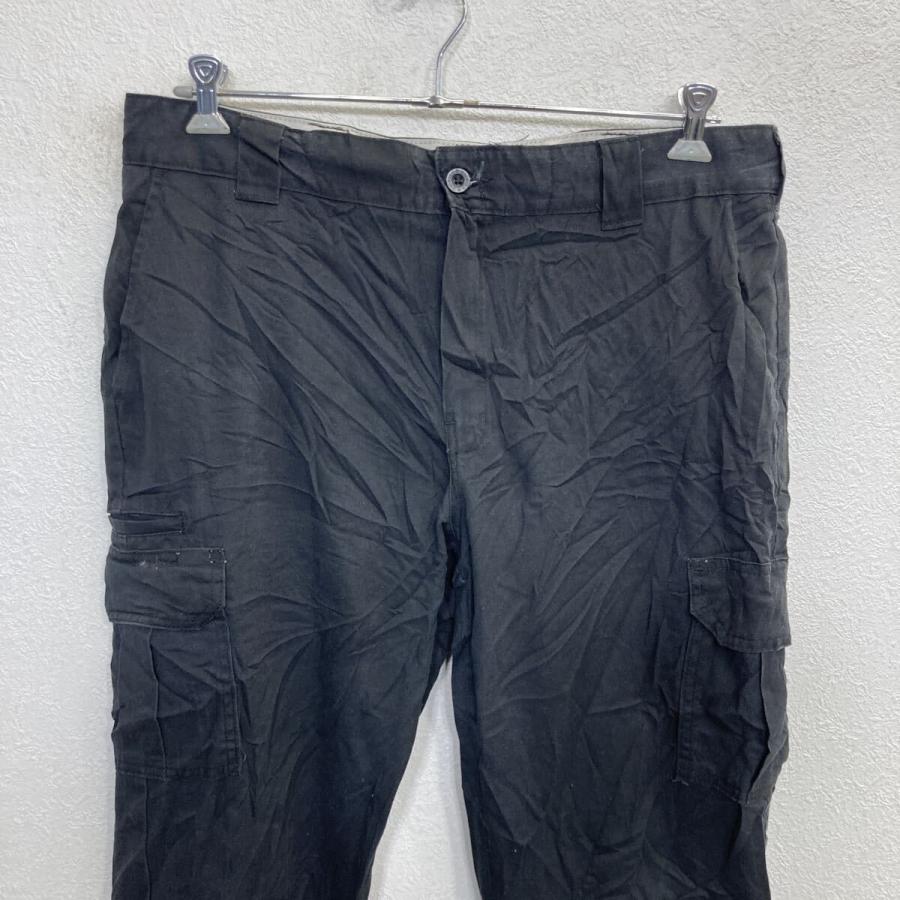 Dickies ワークパンツ W38 ブラック ディッキーズ ジップアップ ワーク