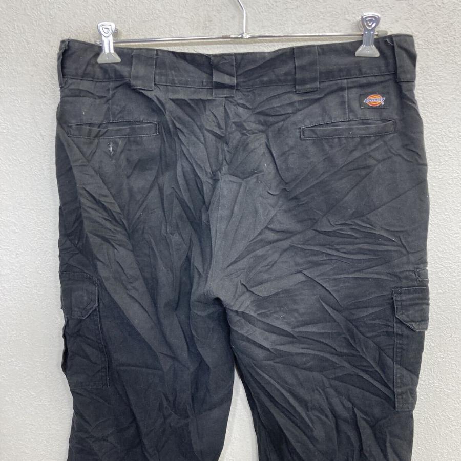 Dickies ワークパンツ W38 ブラック ディッキーズ ジップアップ ワーク