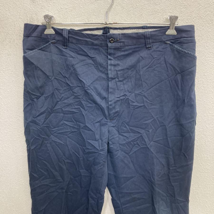 USA製 Dickies ワークパンツ W42 ネイビー ディッキーズ ジップアップ