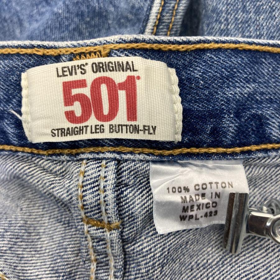Levi's 501 XX デニム W36 L32 メキシコ製 濃紺 メキシコ製 Levi's 501 デニムパンツ W36 ブルー リーバイス ボタン