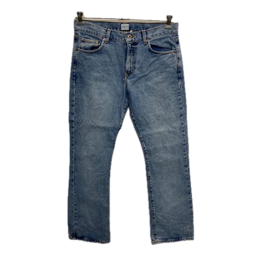 Calvin Klein デニムパンツ 9 ライトブルー カルバンクライン ジップ 