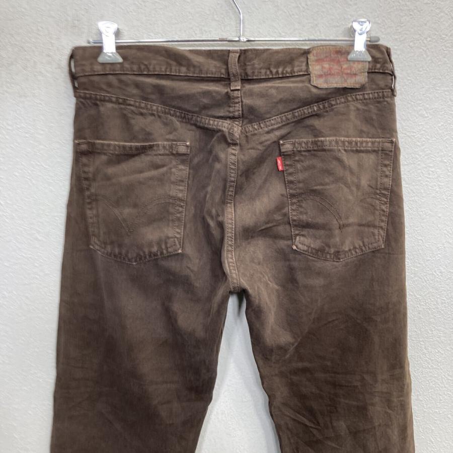 Levi's 501 デニムパンツ W33 ダークブラウン リーバイス ボタンフライ