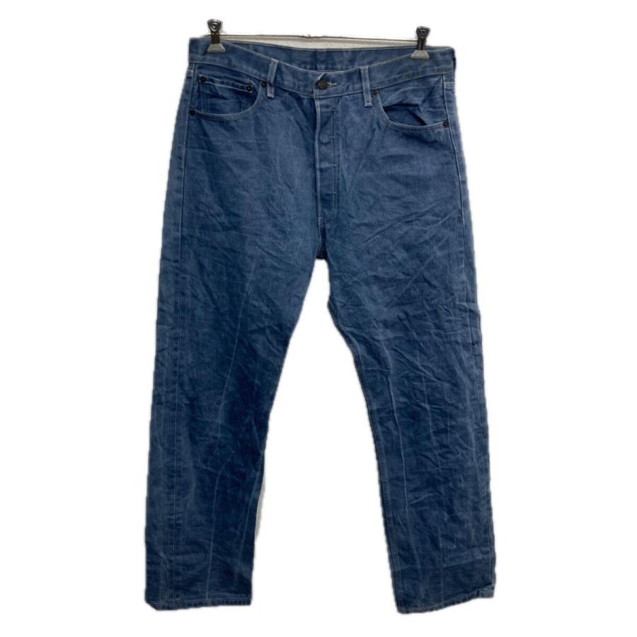 ✴︎99年 メキシコ製 Levi's 501 W36 L32 アイスブルー メキシコ製 Levi's 501 デニムパンツ W36 ダークブルー ボタンフライ
