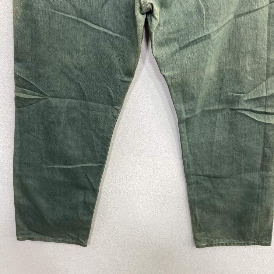 メキシコ製 Levi's 501 デニムパンツ W36 グリーン リーバイス ボタン